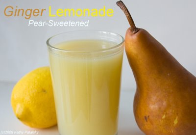 Ginger_Lemonade pear lemonade