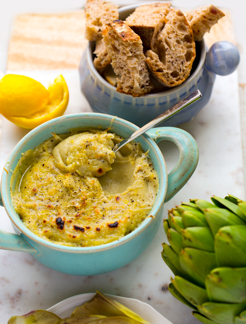 fresh artichoke dip