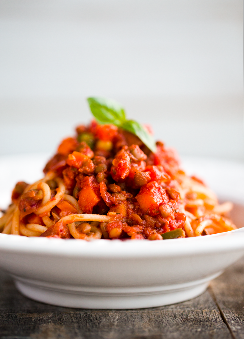 lentil bolognese
