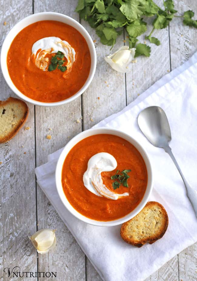 chickpea tomato soup