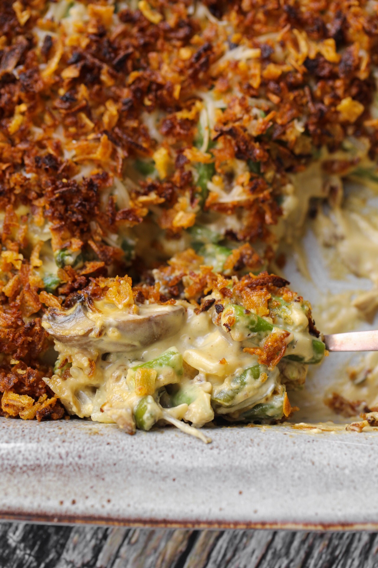 mushroom green bean casserole