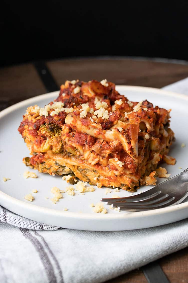 easy vegan lasagna