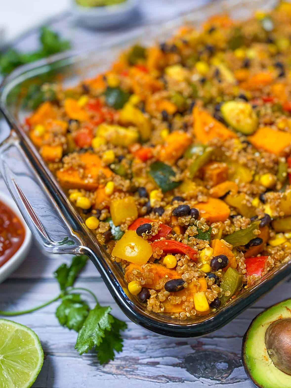 enchilada sauce casserole