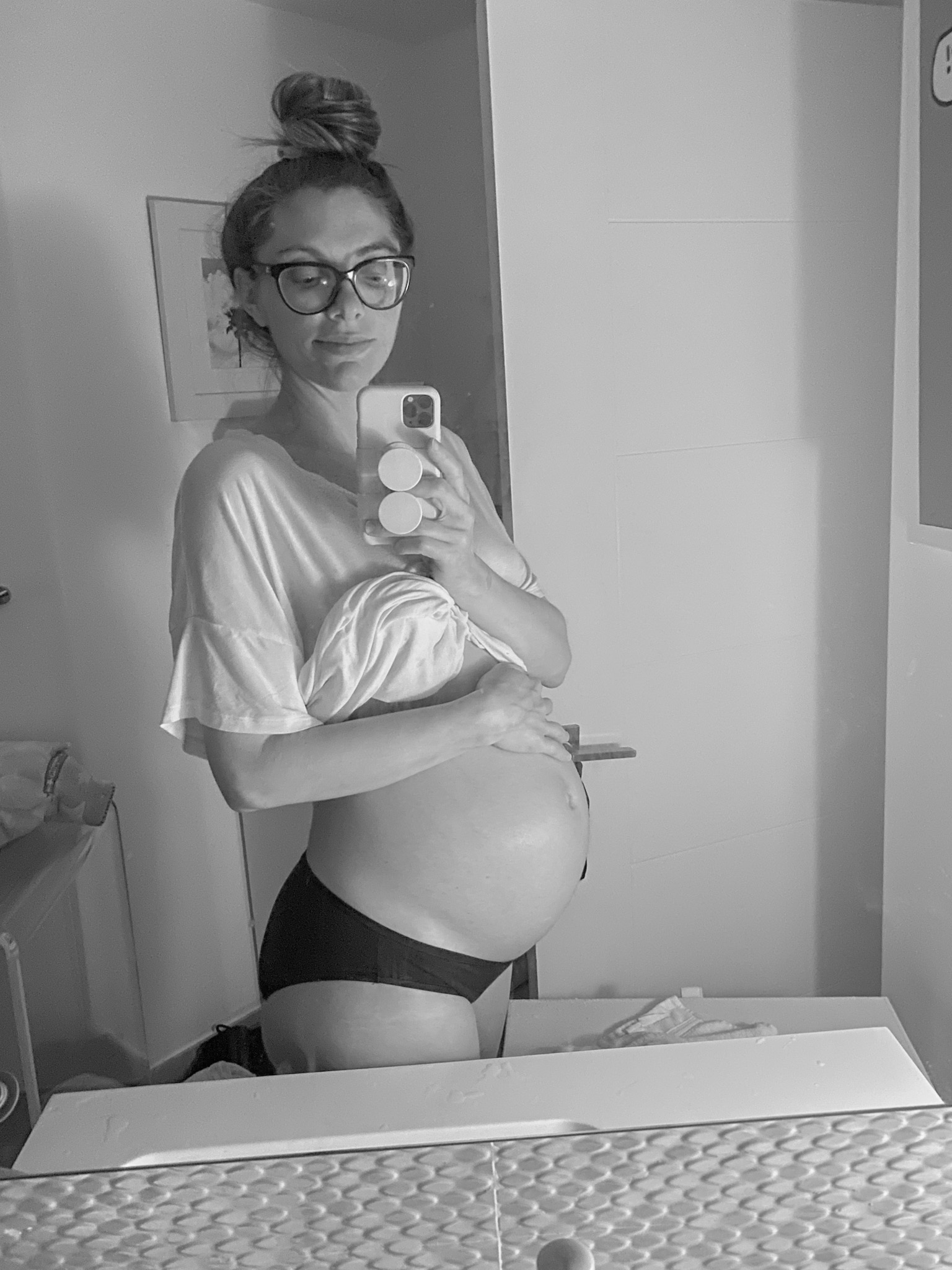 pregnant belly kathy