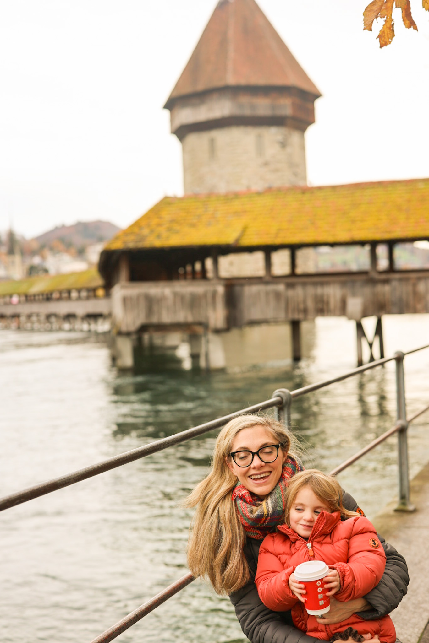 chapel bridge switzerland travel toddler