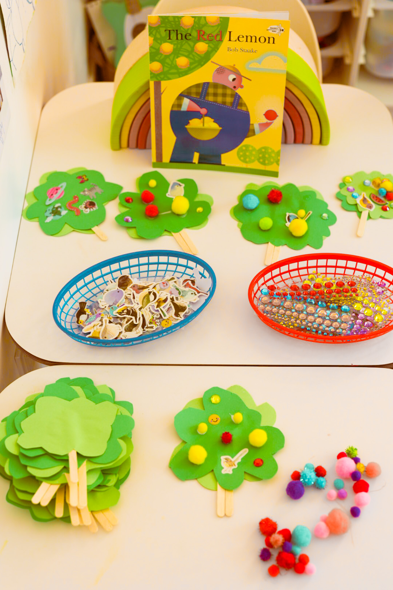 crafting fun, fruit trees