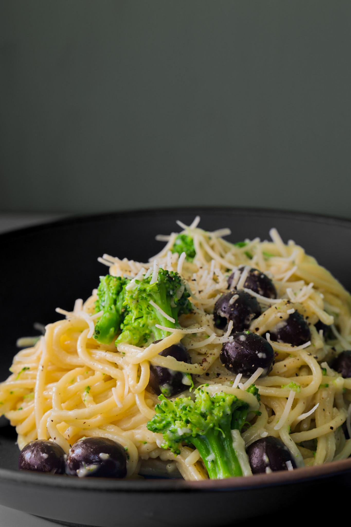 cacio e pepe vegan pasta