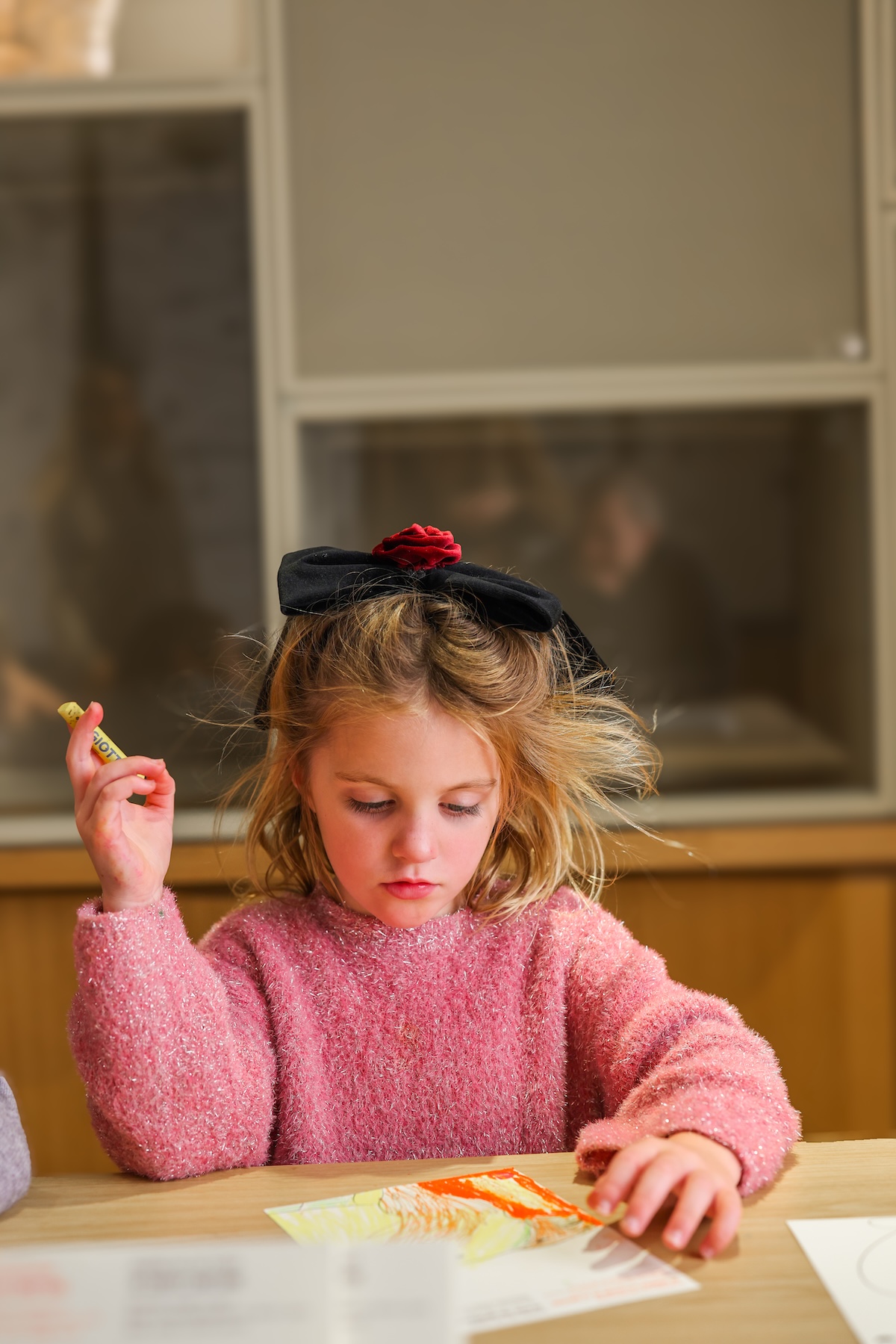 Louvre studio for kids drawing