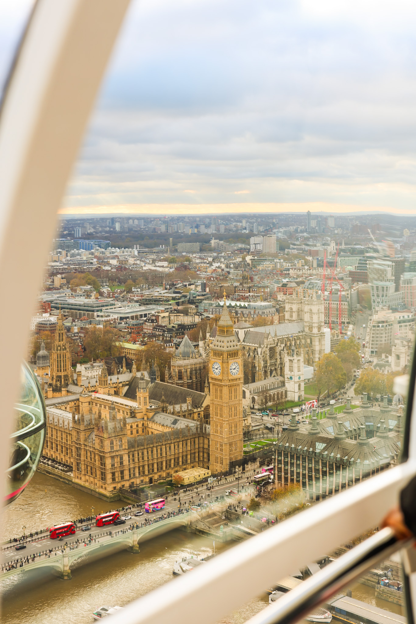 Big Ben view from the eye